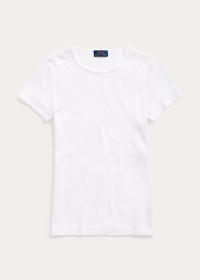 T Shirt Polo Ralph Lauren Short-Sleeve Crewneck Mulher 92435-RPAS